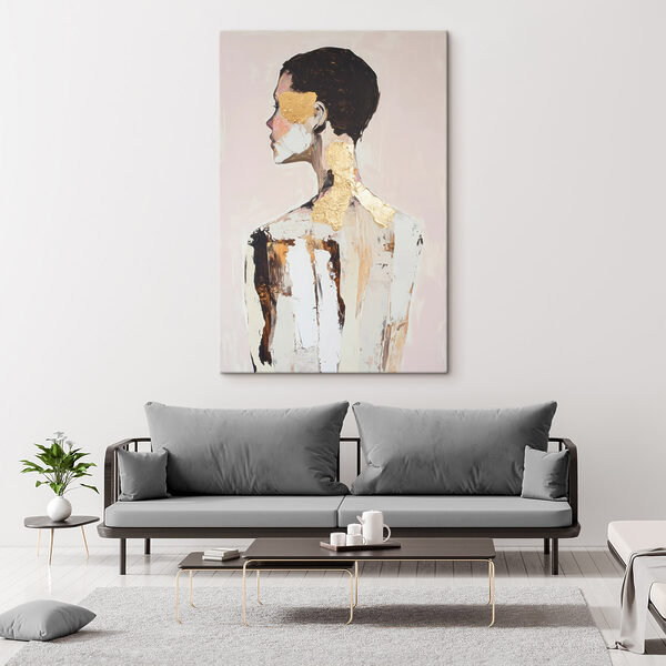 Ethereal beauty captured in paint