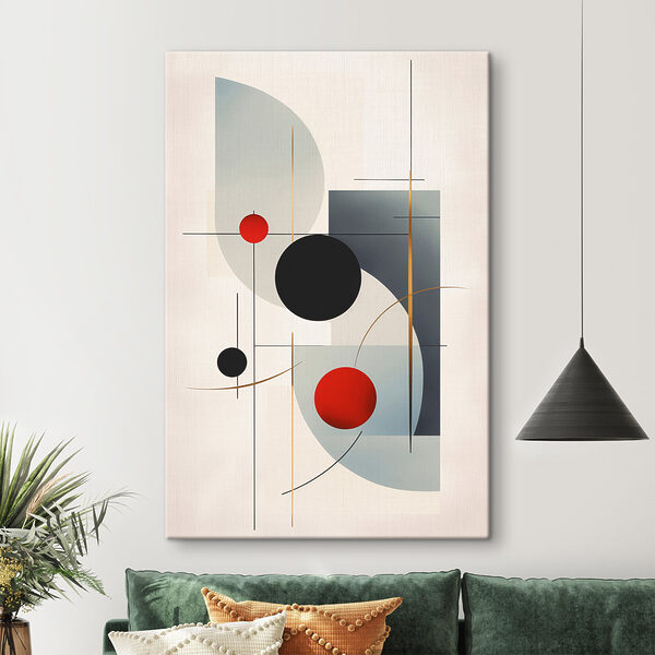 Black red and grey circles and squares Black red and grey circles and squares
