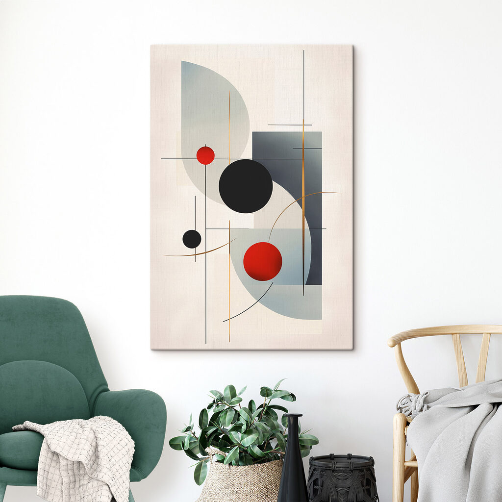 Black red and grey circles and squares Black red and grey circles and squares