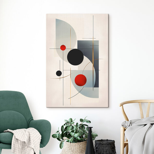 Black red and grey circles and squares Black red and grey circles and squares
