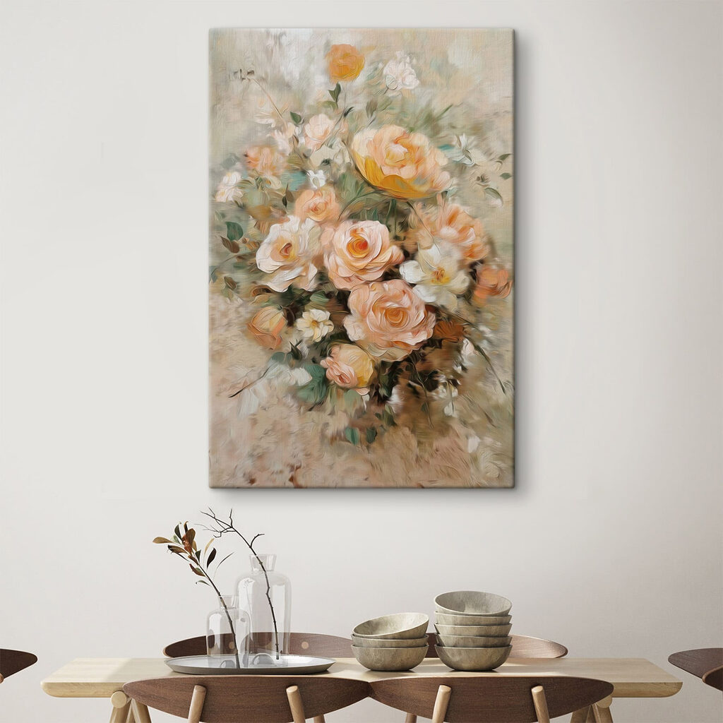 Painting of flowers Painting of flowers