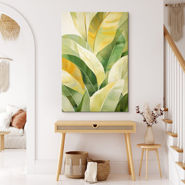 Fresh greens and soft yellows blend beautifully Fresh greens and soft yellows blend beautifully
