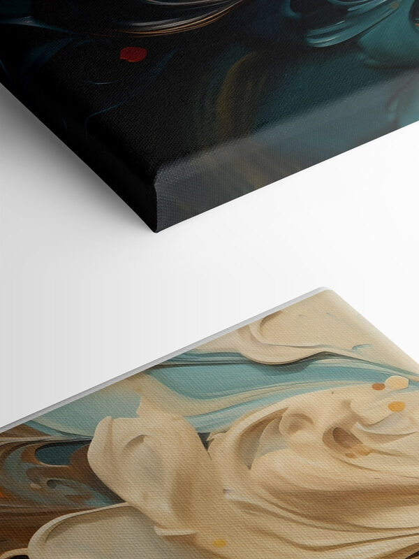 - Flowing colors in dynamic harmony