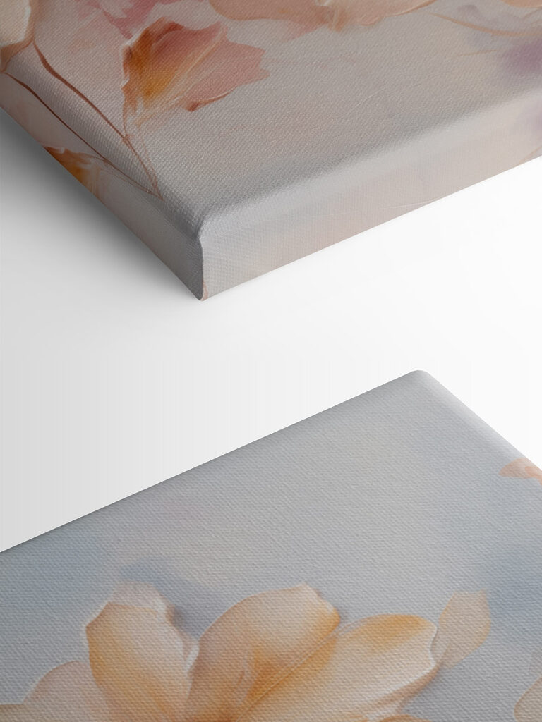 Delicate blooms in soft pastel hues Delicate blooms in soft pastel hues