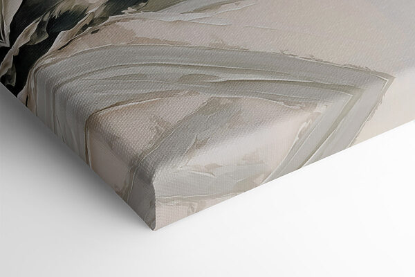 Elegant leaves in soft tones