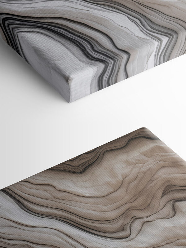 Smooth waves in neutral tones Smooth waves in neutral tones