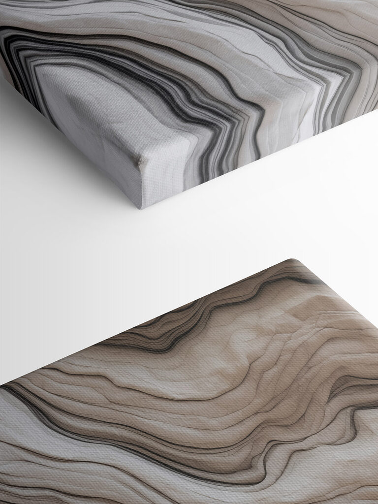 Smooth waves in neutral tones Smooth waves in neutral tones