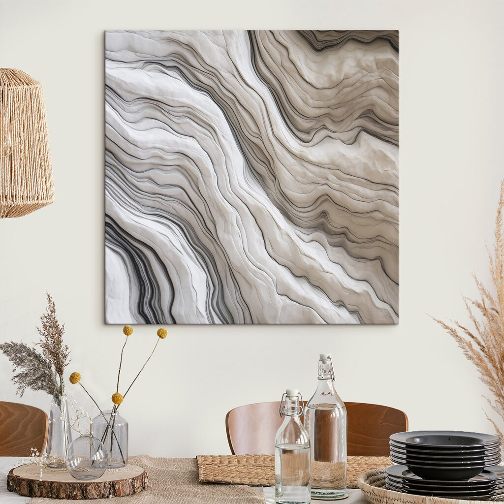 Smooth waves in neutral tones Smooth waves in neutral tones