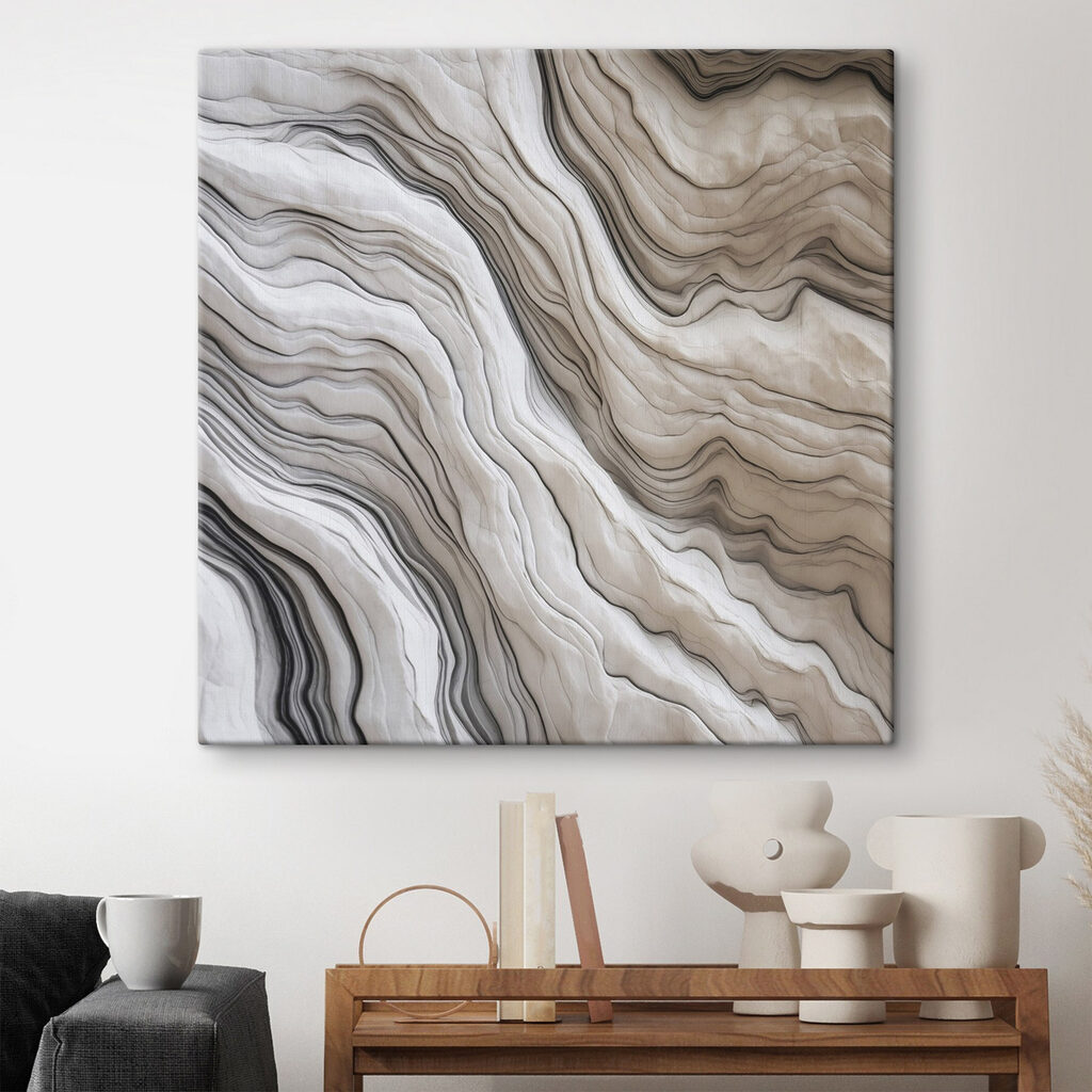 Smooth waves in neutral tones Smooth waves in neutral tones