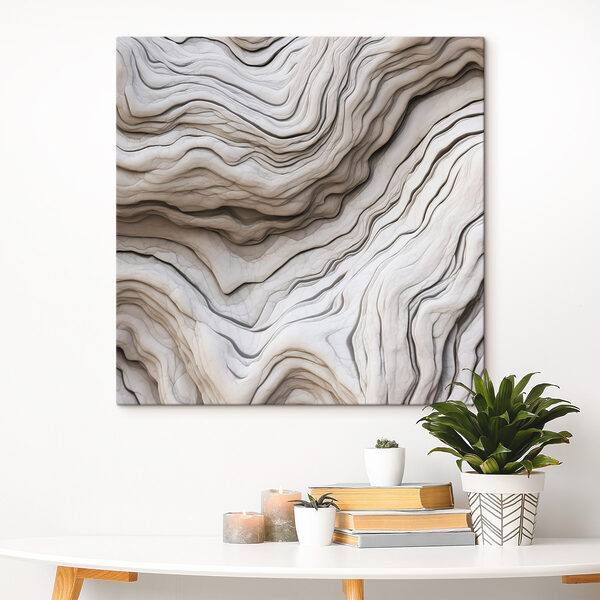 White and grey wavy surface White and grey wavy surface