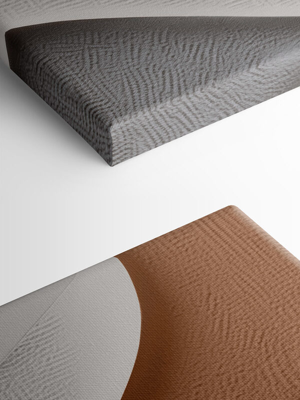 Textured waves in soft color palette Textured waves in soft color palette
