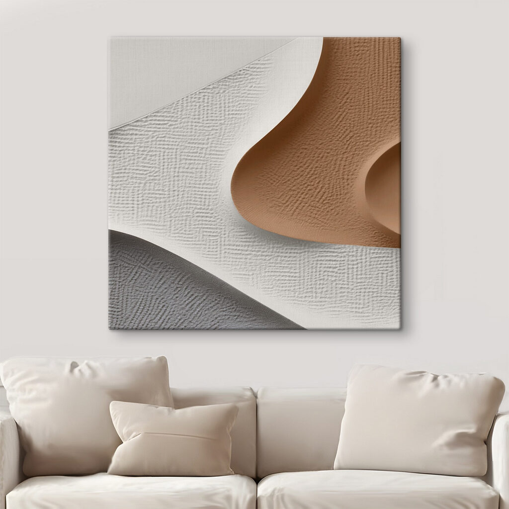 Textured waves in soft color palette Textured waves in soft color palette