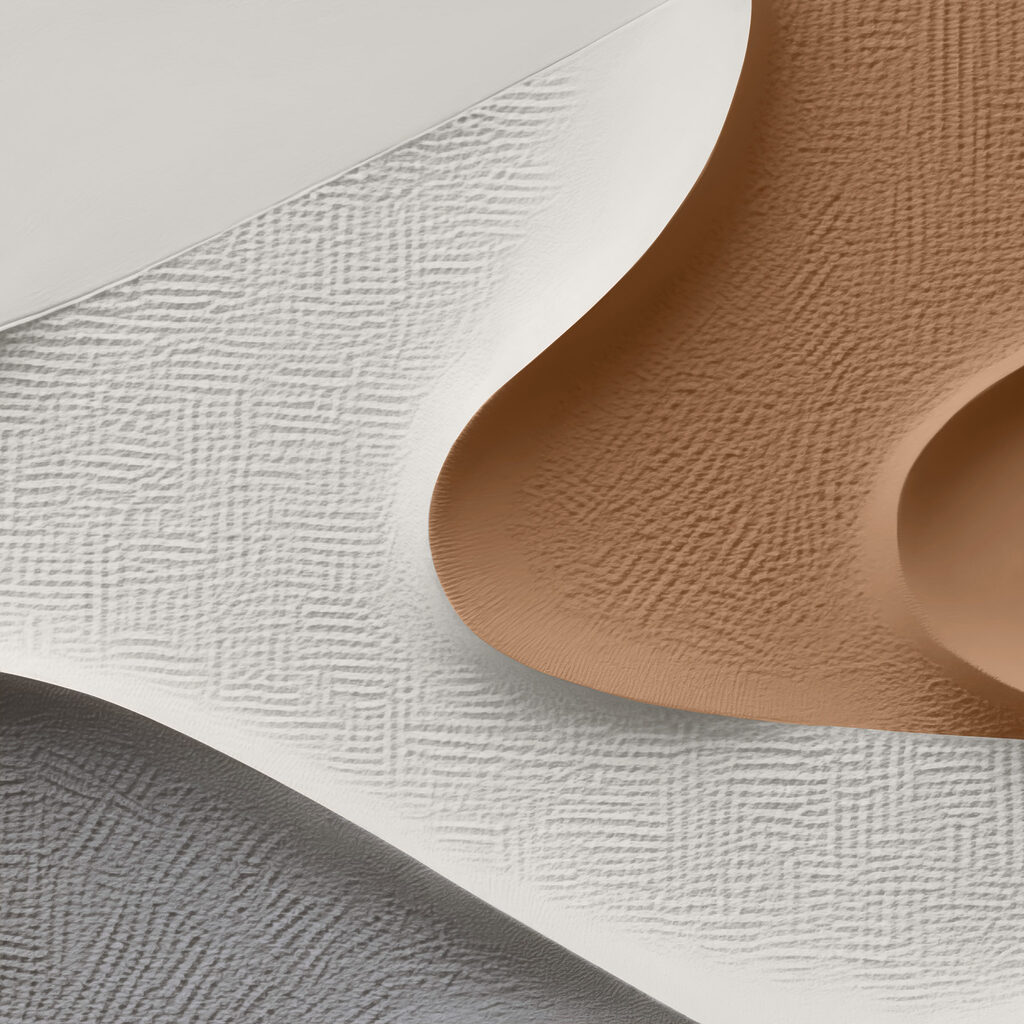 Textured waves in soft color palette Textured waves in soft color palette