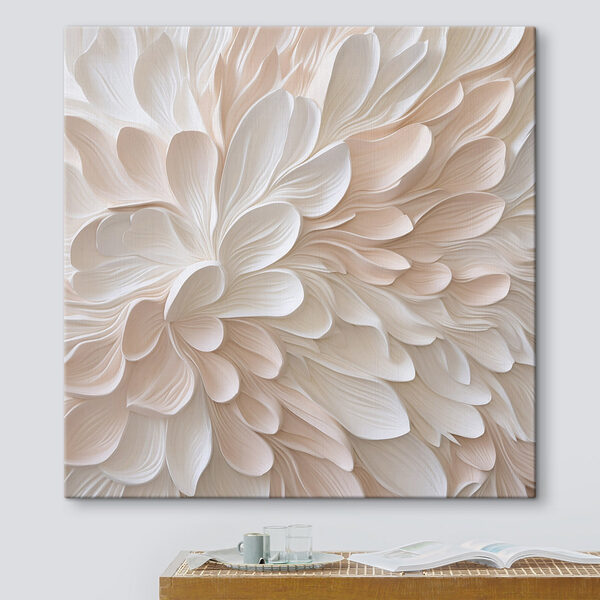 White and pink flower petals White and pink flower petals
