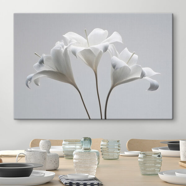 Group of white flowers Group of white flowers