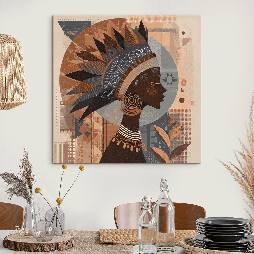 Woman in a headdress Woman in a headdress