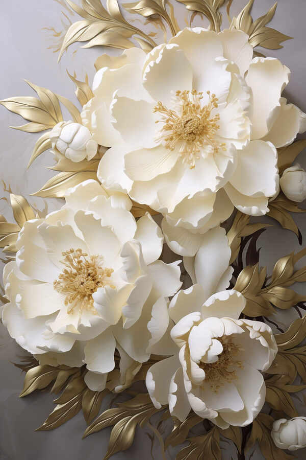 Beautiful floral arrangement with delicate details Beautiful floral arrangement with delicate details