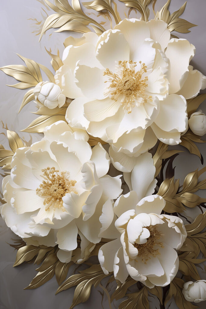 Beautiful floral arrangement with delicate details Beautiful floral arrangement with delicate details