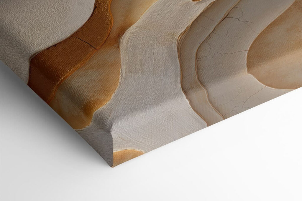 Waves of layered texture and color