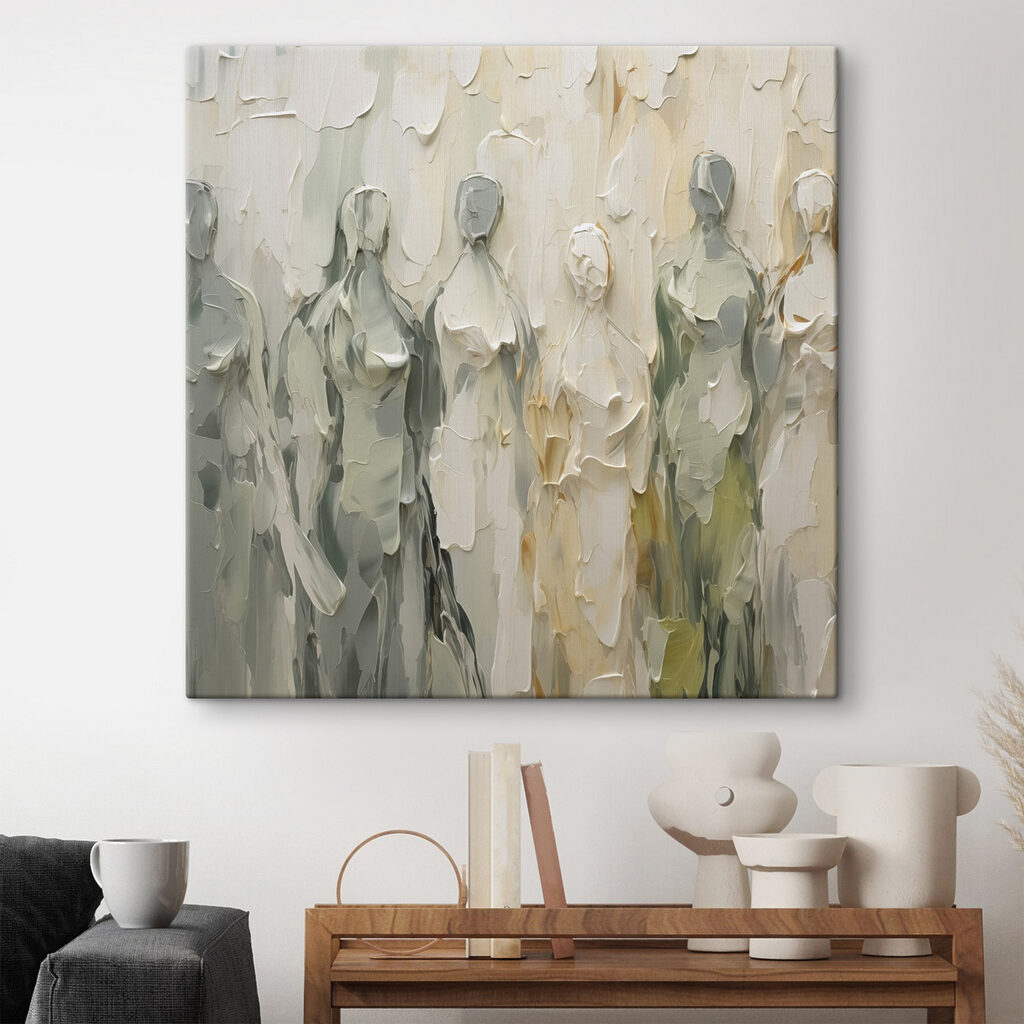 Painting of a group of people