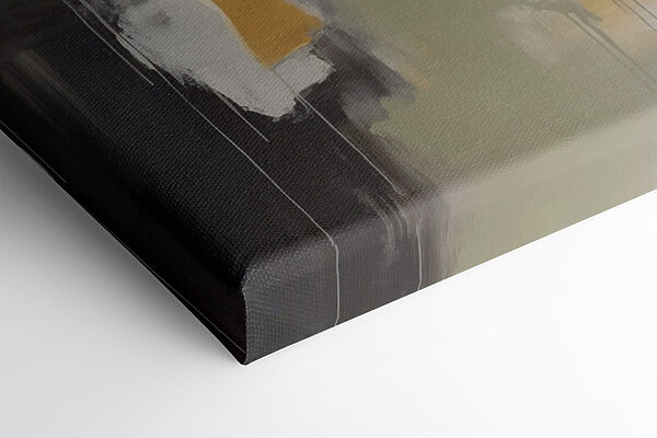 Abstract expression of contrasting hues Abstract expression of contrasting hues