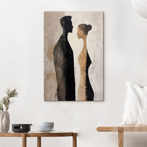 Painting of a man and woman