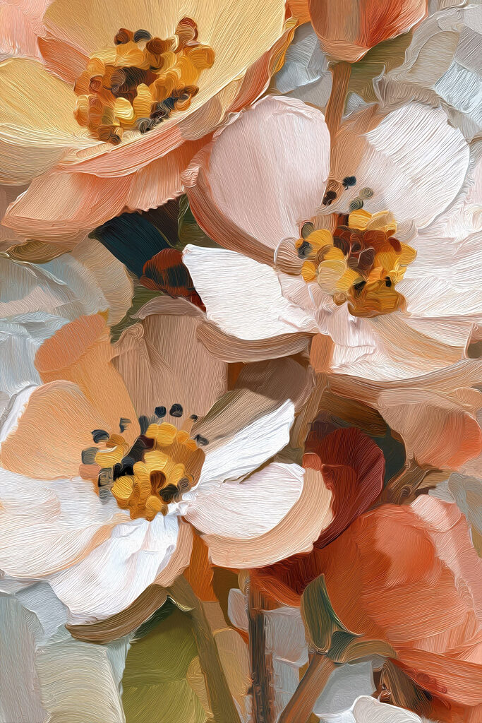 Delicate petals in soft hues Delicate petals in soft hues