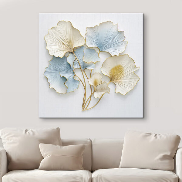 Wall art of leaves Wall art of leaves