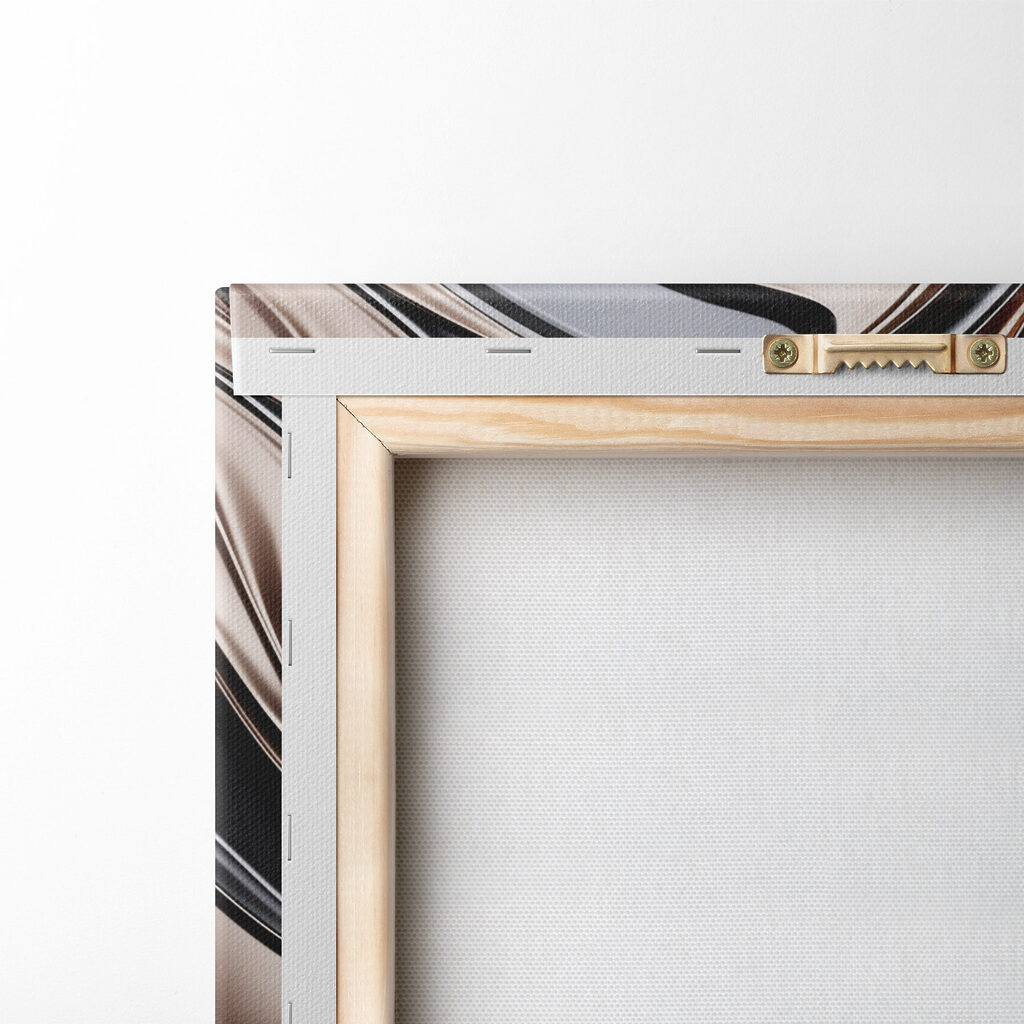 Flowing lines in contrasting tones Flowing lines in contrasting tones