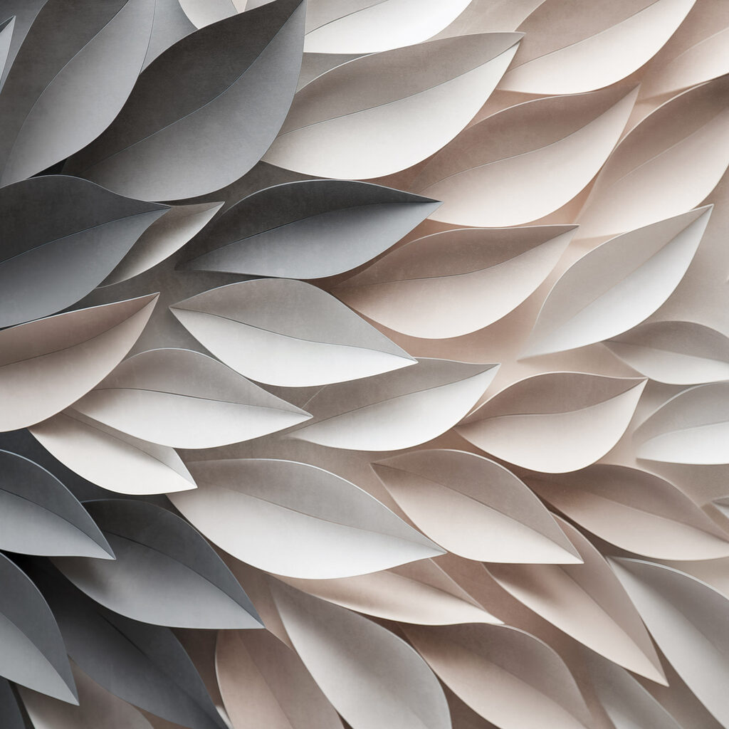Gentle curves in soft colors Gentle curves in soft colors