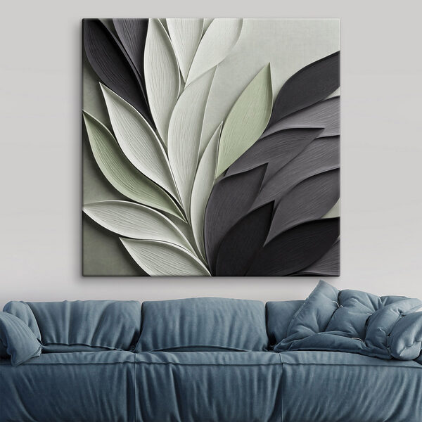 Elegant arrangement of leaf designs Elegant arrangement of leaf designs