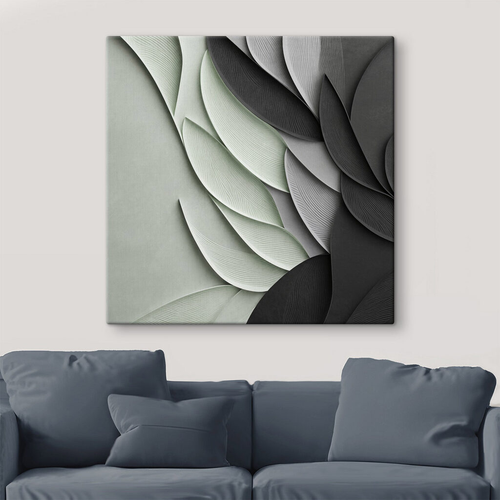 Soft layers in calming hues Soft layers in calming hues