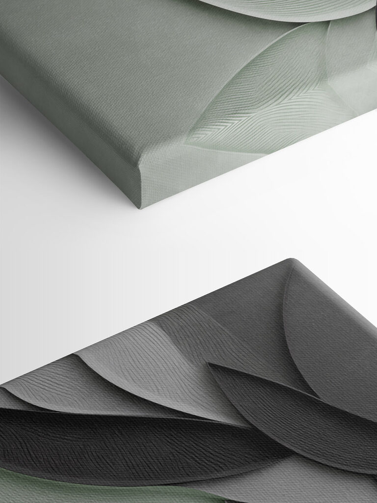 Soft layers in calming hues Soft layers in calming hues