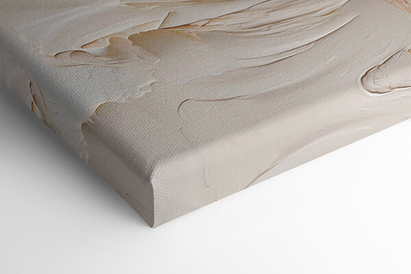 White paint on a wall