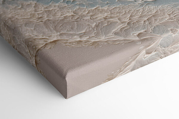 Waves dancing on textured canvas Waves dancing on textured canvas