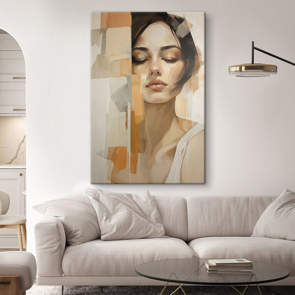 Painting of a woman Painting of a woman