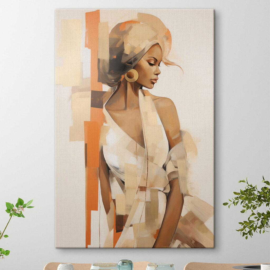Painting of a woman Painting of a woman