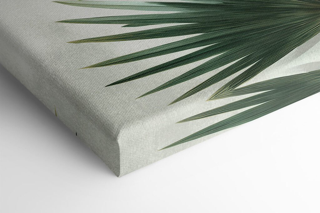 Nature's intricate green foliage design