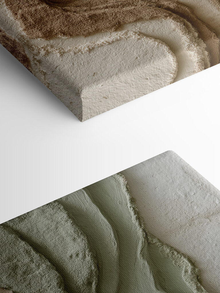 Natural textures in soft earth tones Natural textures in soft earth tones