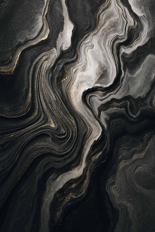 Black and white marbled surface Black and white marbled surface
