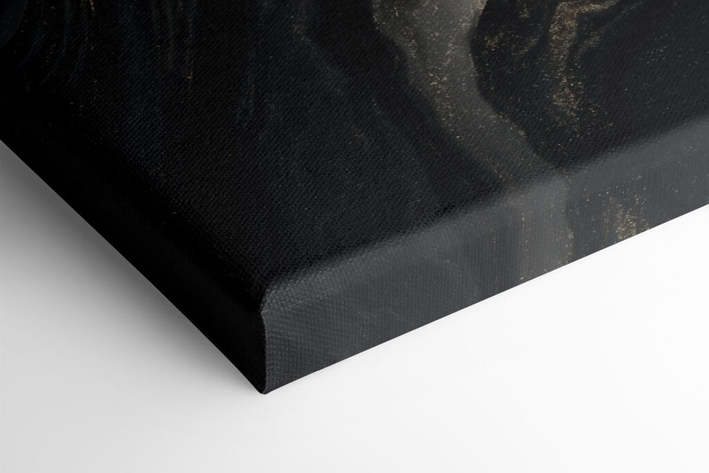 Black and white marbled surface Black and white marbled surface