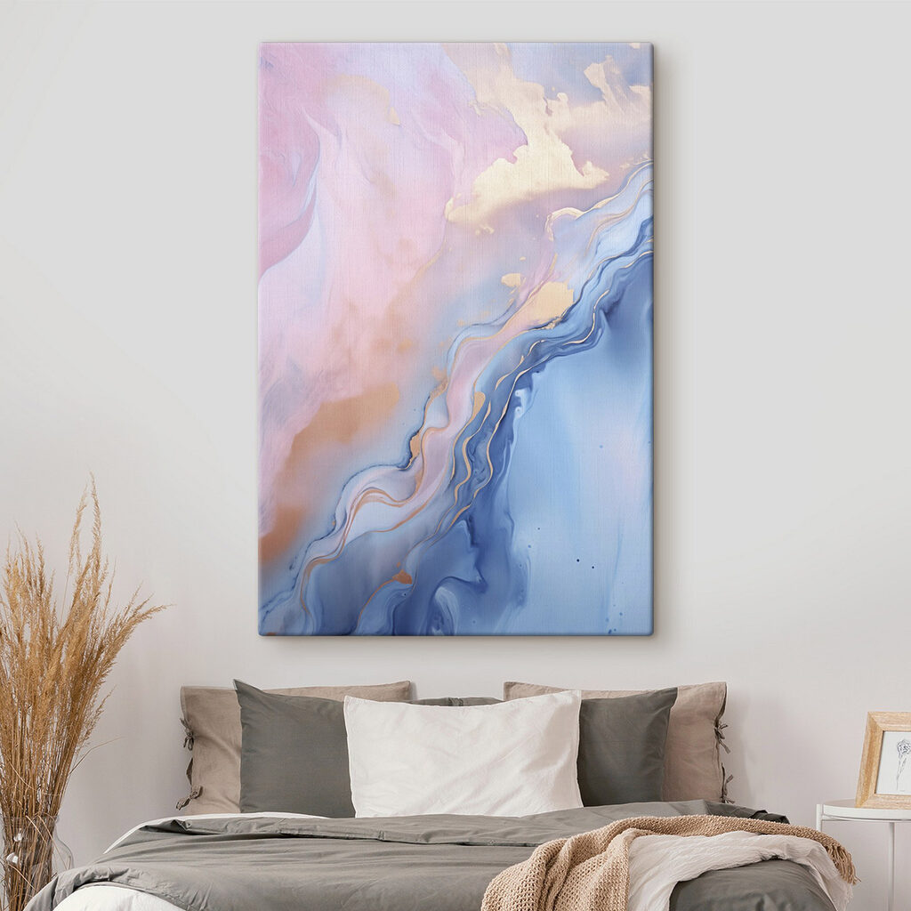 Serene swirls of color and movement Serene swirls of color and movement