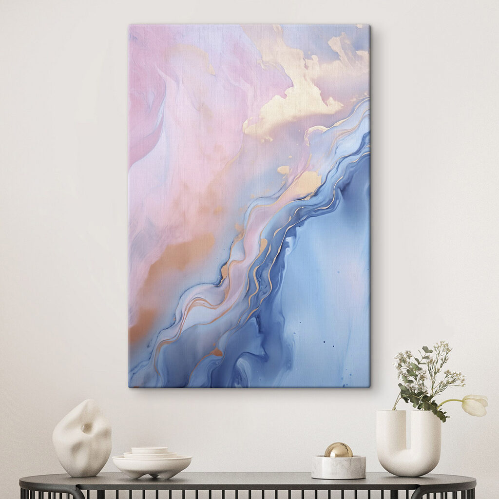 Serene swirls of color and movement Serene swirls of color and movement