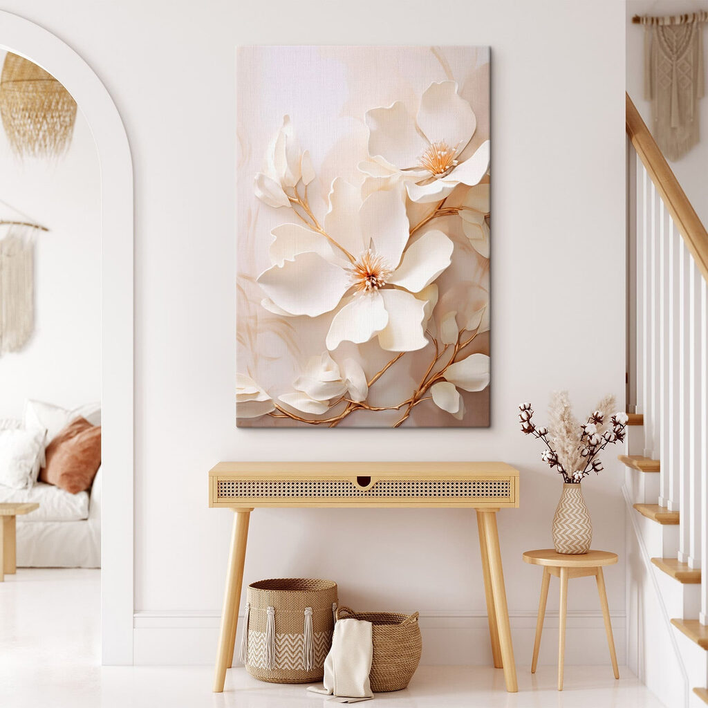 Delicate florals in soft hues Delicate florals in soft hues