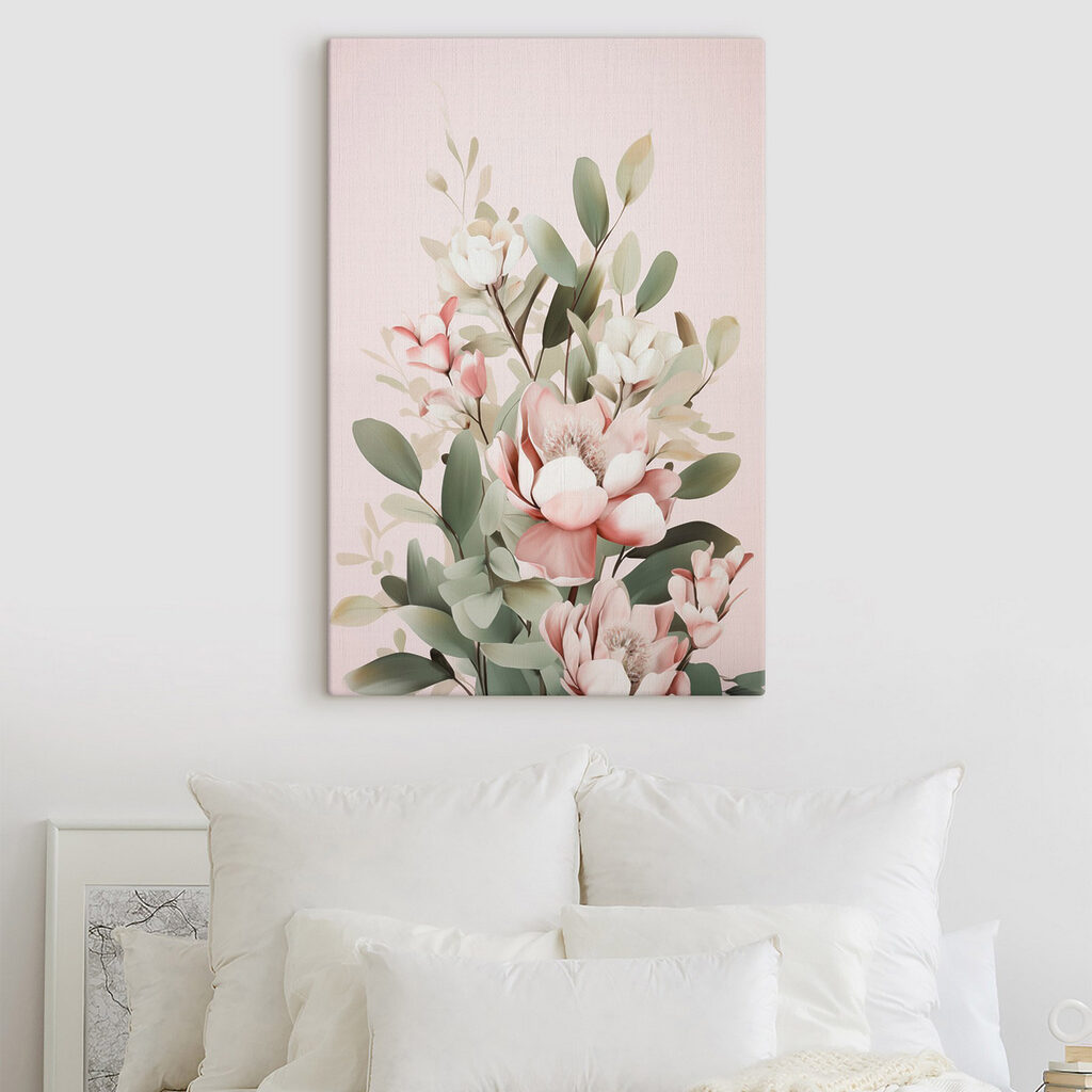 Soft blooms in gentle hues