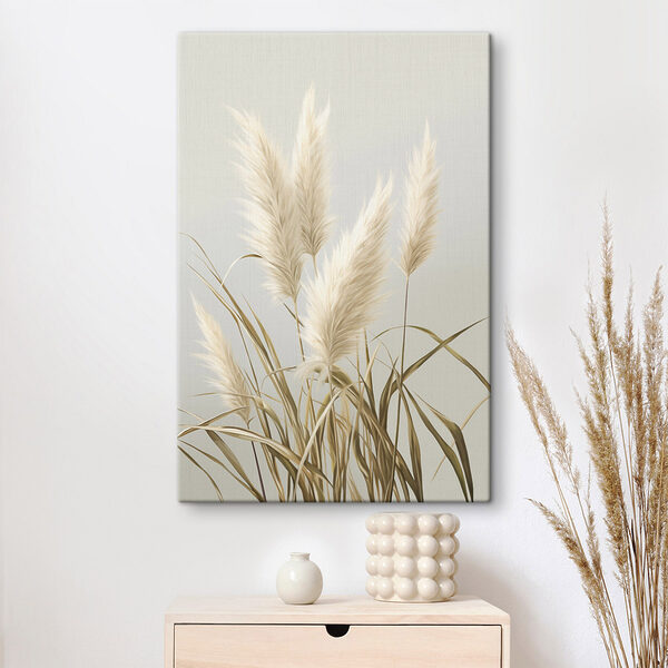 Pampas grass in soft pastel tones Pampas grass in soft pastel tones