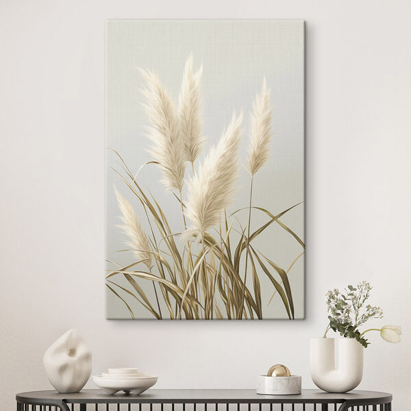 Pampas grass in soft pastel tones Pampas grass in soft pastel tones