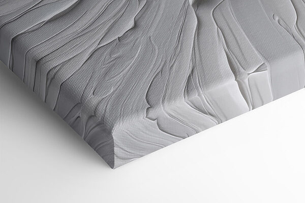 Soft waves of textured paint strokes