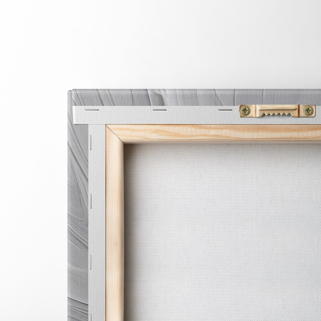 Soft waves of textured paint strokes