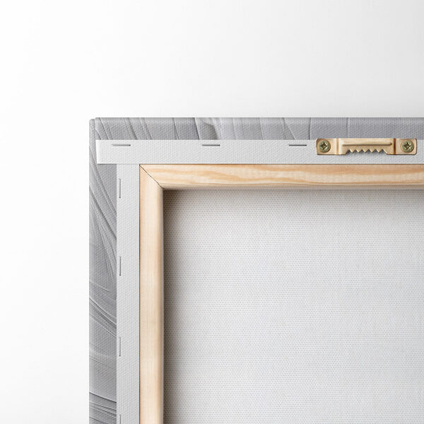 Soft waves of textured paint strokes
